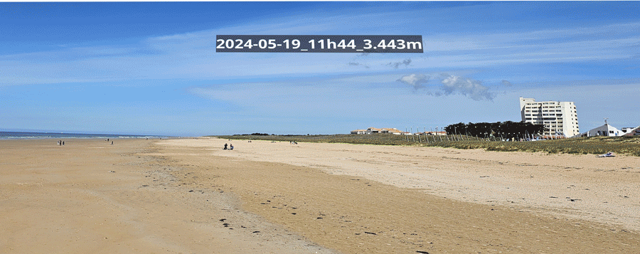 Image animée des contributions pour la Plage de l\'Estacade